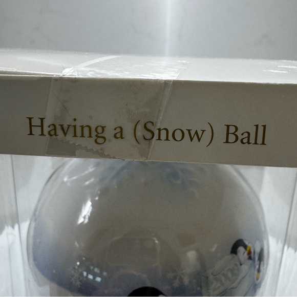 Hallmark Keepsake Having a (snow)Ball Christmas ornament vintage 2008 ceramic - Picture 4 of 11